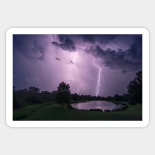 Lightning Strike Sticker